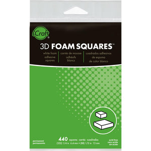 Thermoweb 3D Foam Squares Combo Pack