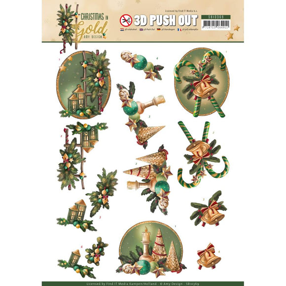 Find It Trading Amy Design Punchout Sheet - Lanterns