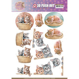 Find It Trading Amy Design Punchout Sheet - Kittens, Cat's World