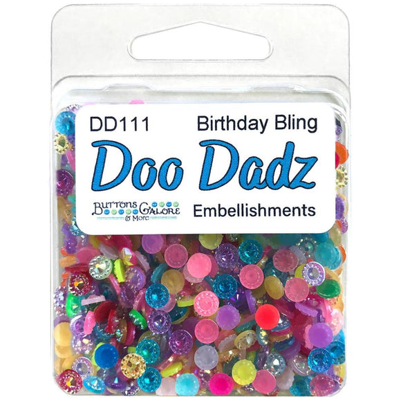 Buttons Galore Doodadz Embellishments - Birthday Bling