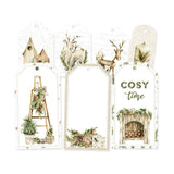 P13 Cosy Winter Double-Sided Cardstock Tags 7/Pkg
