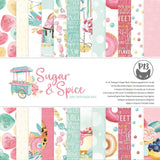P13 Double-Sided Paper Pad 6"X6" 24/Pkg - Sugar & Spice