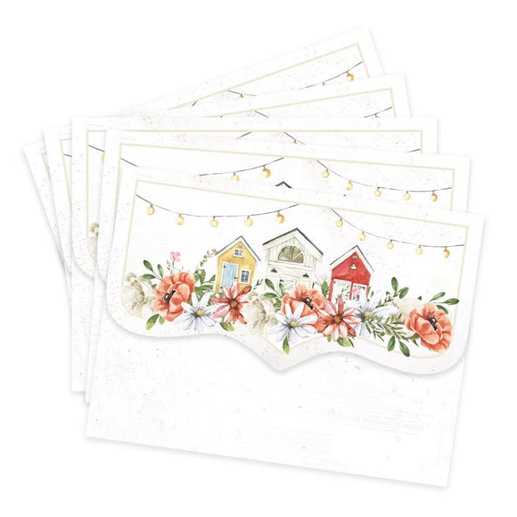P13 Farm Sweet Farm Mini Designer Envelopes 5/Pkg
