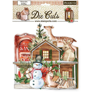 Stamperia Die-Cuts - Home For The Holidays