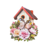 Bird Houses A4 relief sticker sheet