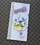 Find It Precious Marieke Timeless Flowers Punchout Sheet - Bouquets