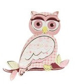 Die Cut 3D embellishment - Designer Owl -5