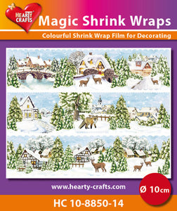 Magic Shrink Wraps -  Winter Village (⌀ 10 cm)