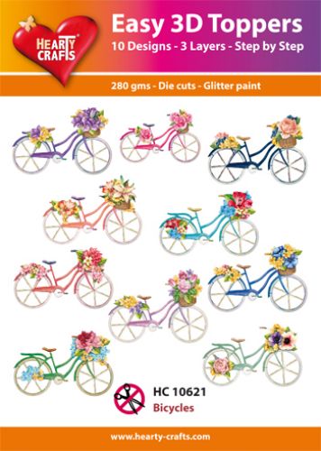 Easy 3D-Toppers Bicycles