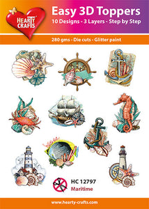 Easy 3D Die-Cut Topper - Maritime