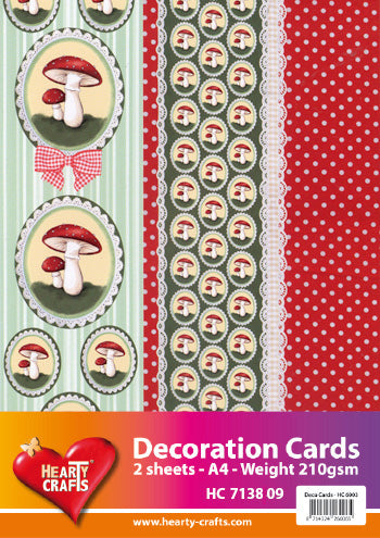 3D Decoration Double Card Kit 2- by Hearty Crafts