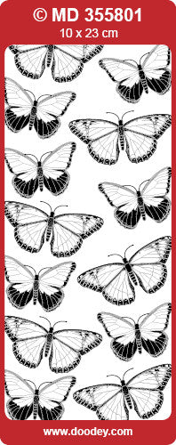 Butterfly Peel-Off Sticker
