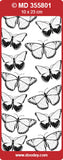 Butterfly Peel-Off Sticker