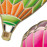 Match-It Hot-Air Balloons Peel-off Sticker
