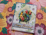 Find It Trading Amy Design Punchout Sheet - Parrot, Colourful Feathers