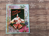 Easy 3D Card Toppers - Floral Winter Village