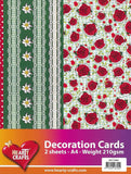 3D Decoration Double Card Kit 2- by Hearty Crafts