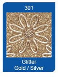 Starform Peel-Off Deco Sticker - Micro Glitter Thick & Thin Borders