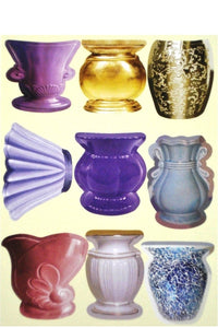 Die Cut card topper - Vases